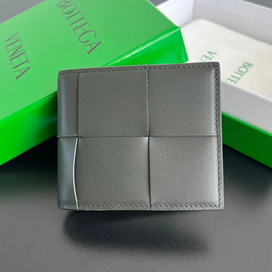ボッテガ・ヴェネタ（BOTTEGA VENETA） ウォレット レザー メンズ｜新品 9279202E