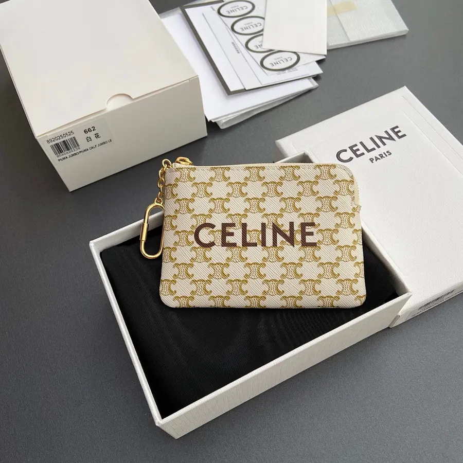 セリーヌ(CELINE) レザー ビジネスカードケース レディース|新品 97BBB0B4の商品画像