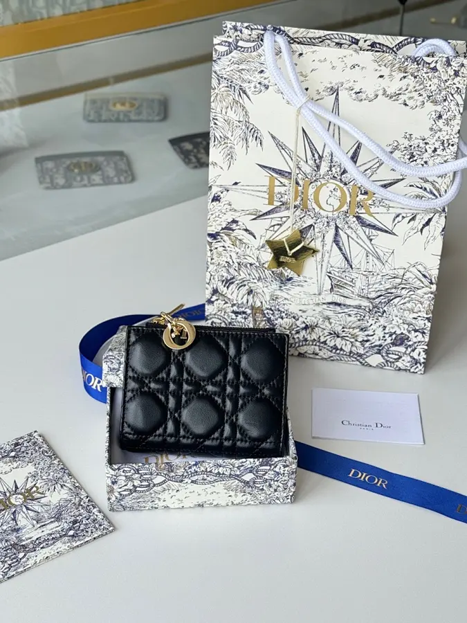 ディオール（DIOR） レザー 財布 レディース｜新品 9ABA231Aの商品画像