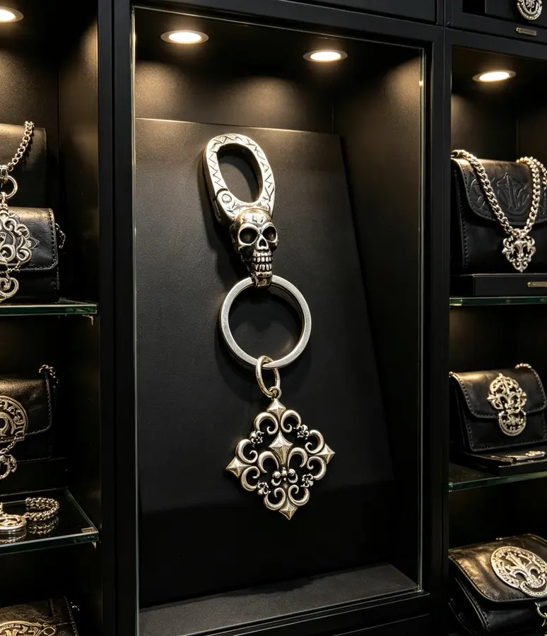 クロムハーツ（CHROME HEARTS） バッグアクセサリー キーリング 男女兼用｜新品 A2652D7B