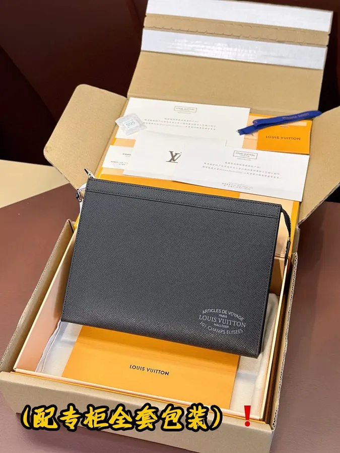 ルイ・ヴィトン（LOUIS VUITTON） クラッチバッグ 新品 メンズ 手持ちタイプ｜A53F5CE0