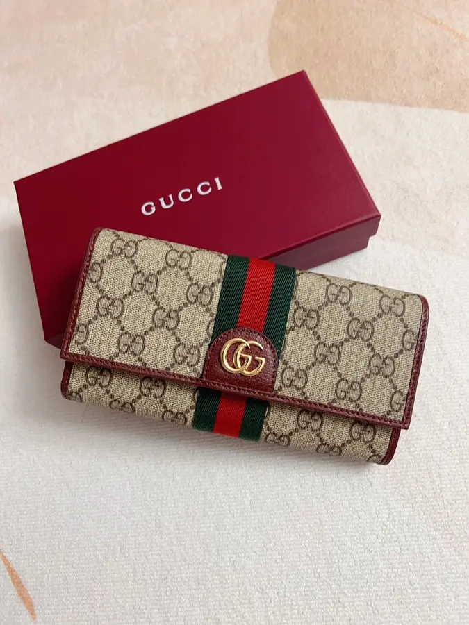 グッチ（GUCCI） レディース 長財布 収納しやすい｜新品 A61C6823