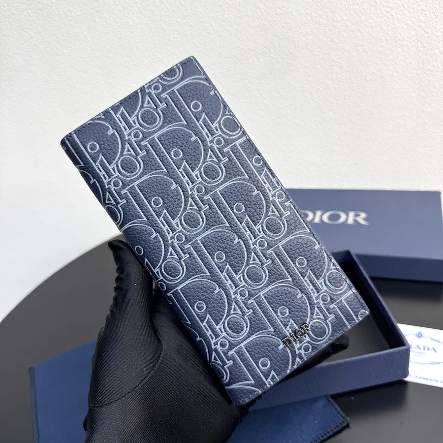 ディオール（DIOR） 収納しやすい ロングウォレット メンズ｜新品 A8AD40E6