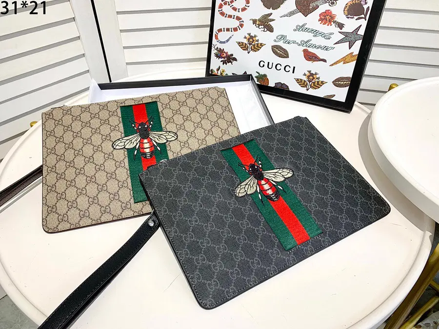 グッチ（GUCCI） クラッチバッグ 新品 メンズ レザー｜A9BBF340