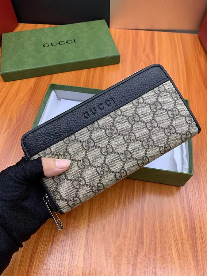 グッチ（GUCCI） ロングウォレット ロングタイプ メンズ｜新品 AA9C3696