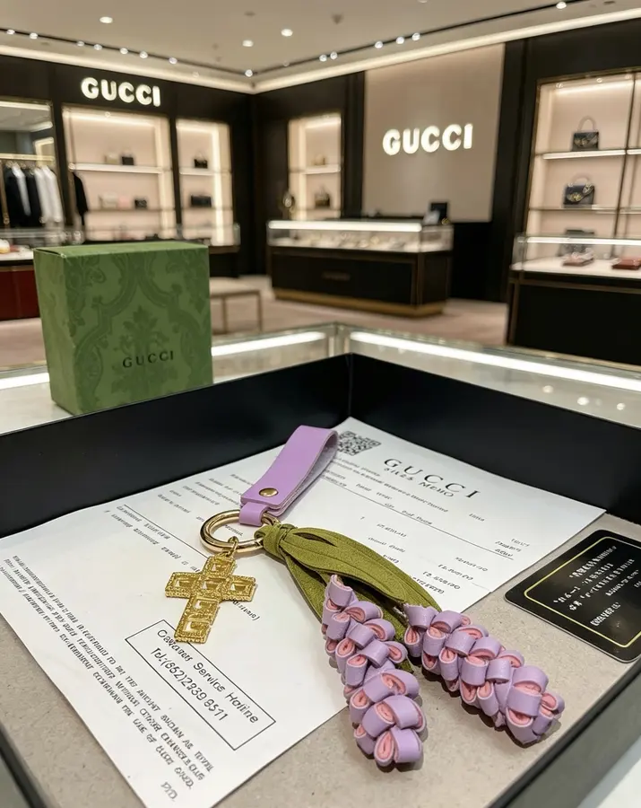 グッチ（GUCCI） GG キーリング 男女兼用｜新品 AB8C984Cの商品画像
