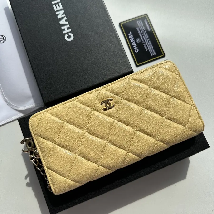 シャネル（CHANEL） ロングウォレット レザー レディース｜新品 B7EA483B