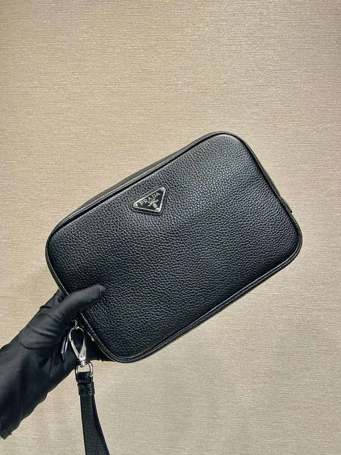 PRADA プラダ（PRADA） クラッチバッグ レザー メンズ｜新品 B7EAAB64