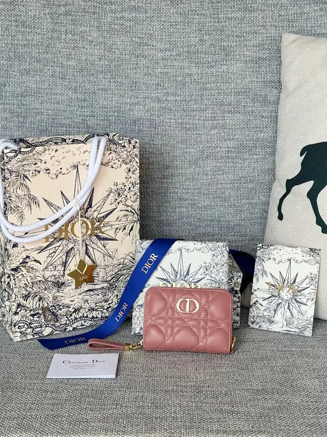 ディオール（DIOR） カードホルダー ファスナー仕様 レディース｜新品 B8F4B9B4