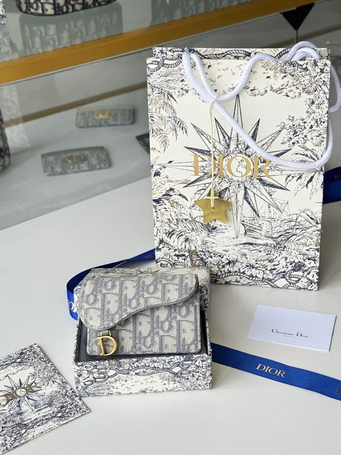 ディオール（DIOR） カードホルダー 新品 レディース レザー｜BA90252C