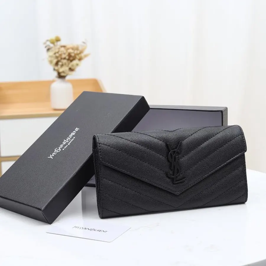 サンローラン（SAINT LAURENT） レザー 財布 レディース｜新品 BB400EC7