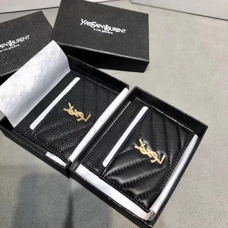 サンローラン（SAINT LAURENT） カードホルダー スリム レディース｜新品 BD03B91A