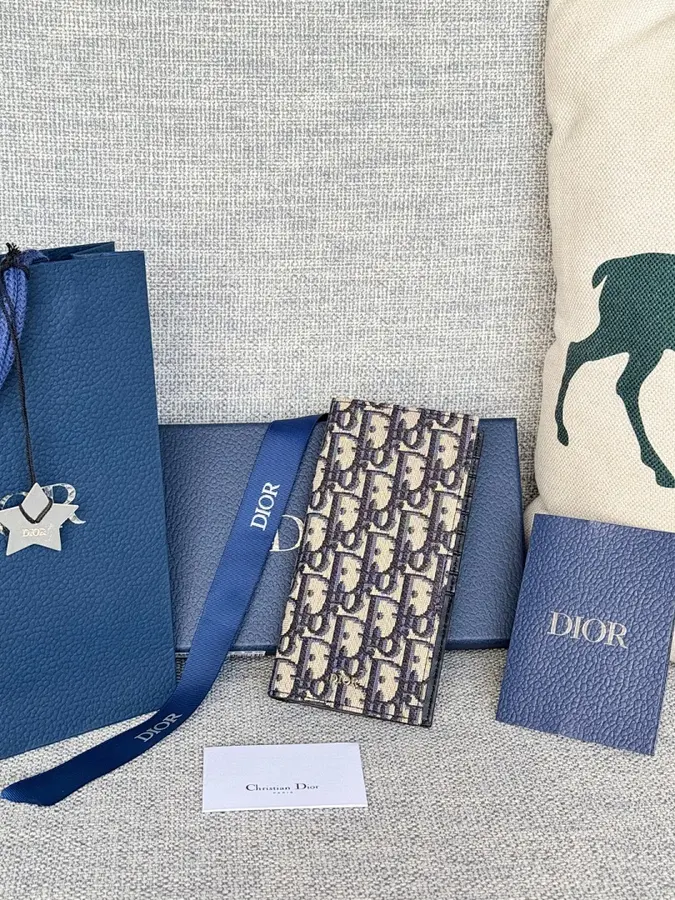 ディオール（DIOR） メンズ ロングウォレット ロングタイプ｜新品 BD733D28