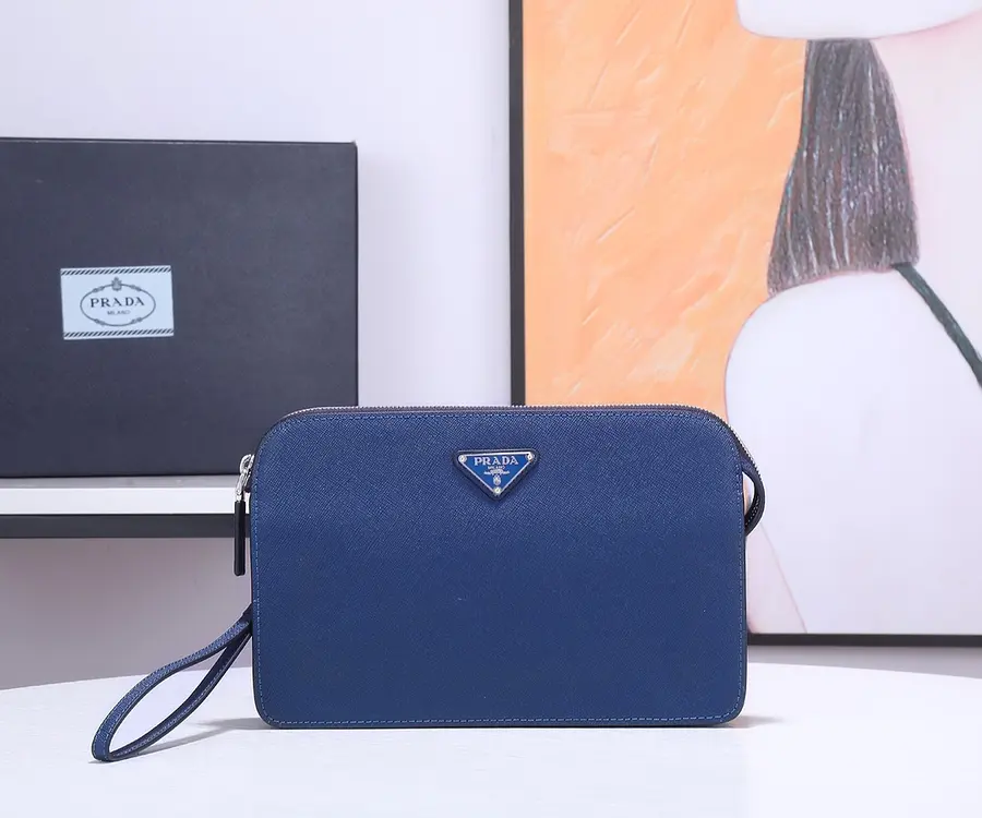 PRADA プラダ（PRADA） メンズ クラッチバッグ 手持ちタイプ｜新品 CF808D9B