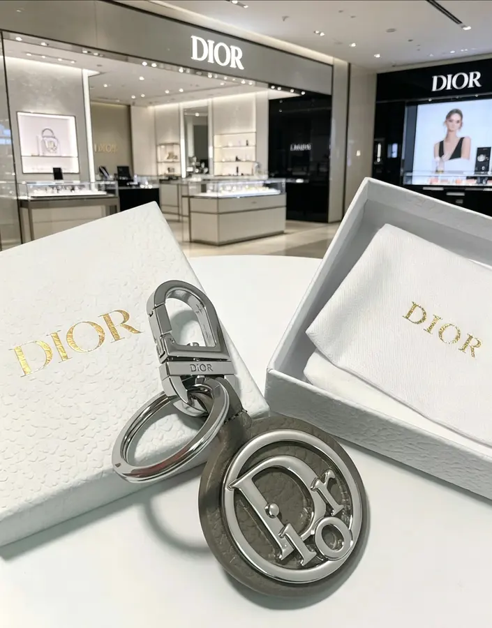 ディオール（DIOR） キーリング バッグアクセサリー 男女兼用｜新品 D0AB6A59
