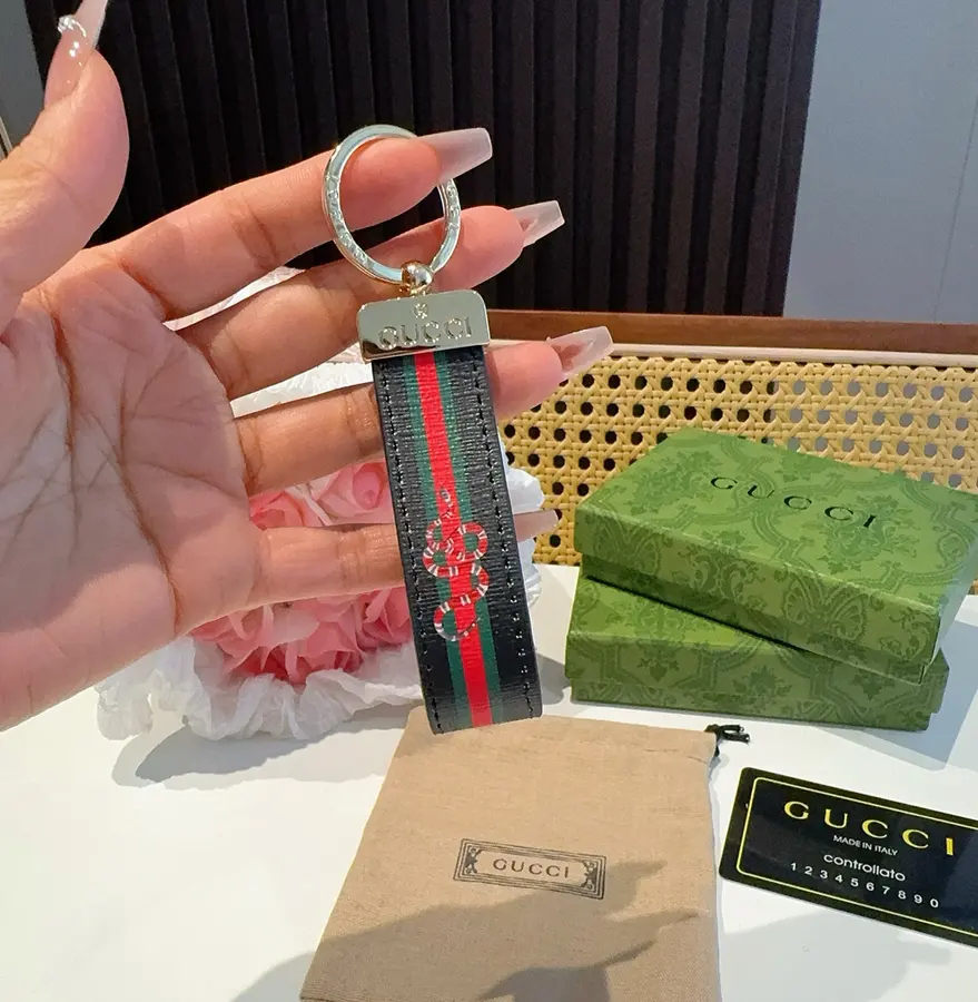 グッチ（GUCCI） 男女兼用 キーリング モノグラム｜新品 D96FA63D