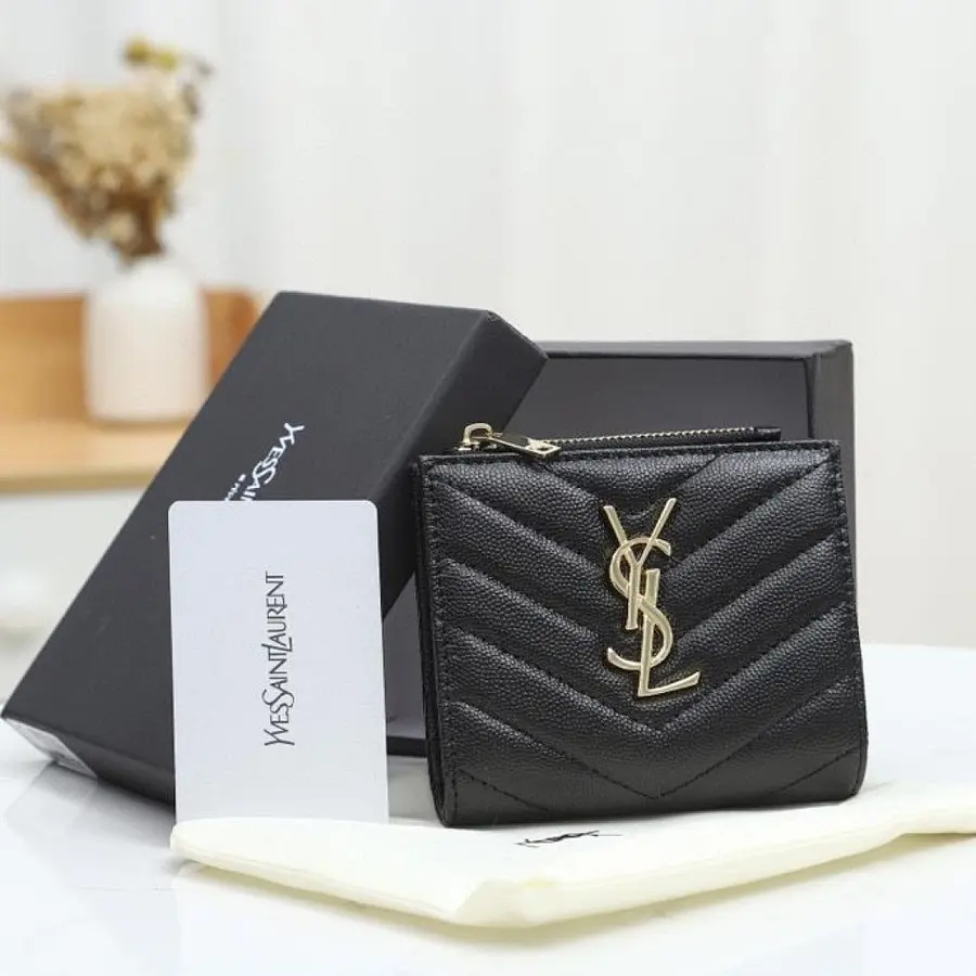 サンローラン(SAINT LAURENT) レザー 財布 レディース|新品 D9DB0519の商品画像