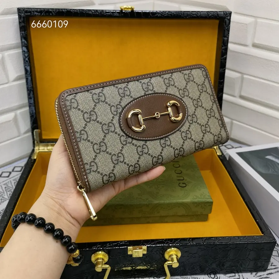 グッチ（GUCCI） ロングウォレット レザー メンズ｜新品 DC8D5417の商品画像