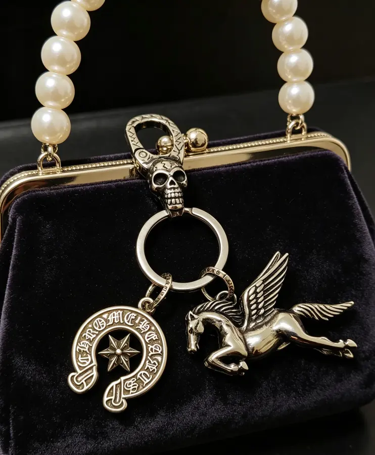 CHROME HEARTS クロムハーツ（CHROME HEARTS） バッグアクセサリー キーホルダー レディース｜新品 DC9D7264