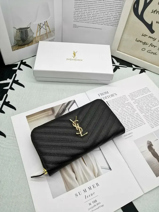 サンローラン（SAINT LAURENT） ロングウォレット 新品 レディース 収納しやすい｜E5BC879E