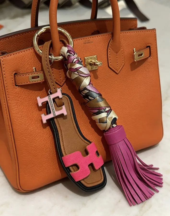 エルメス(HERMÈS) バッグアクセサリー キーリング レディース|新品 E7579893の商品画像