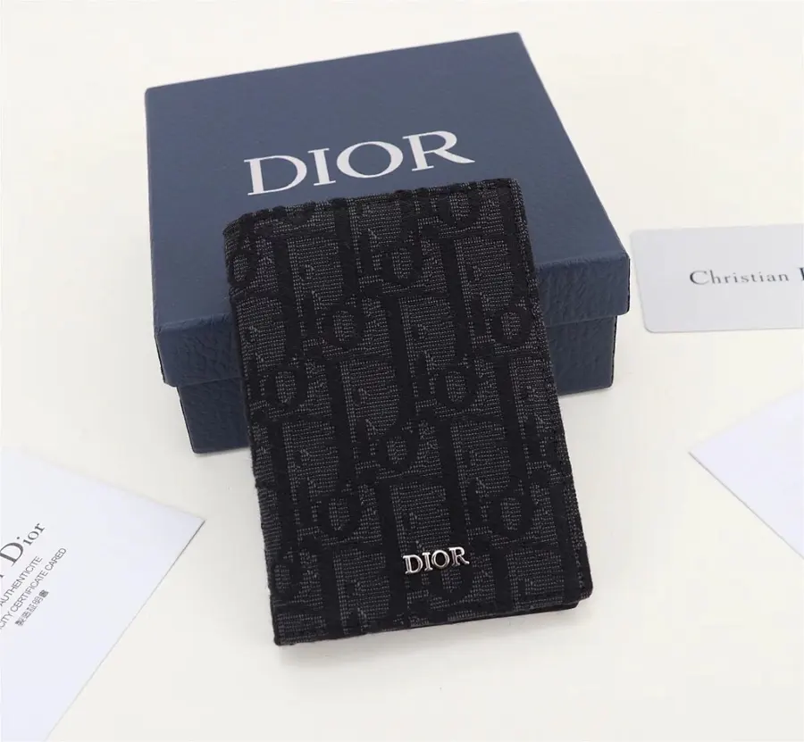 ディオール（DIOR） カードケース レザー 男女兼用｜新品 EFC13797