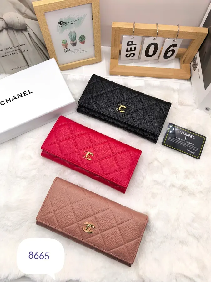 シャネル（CHANEL） レディース ロングウォレット 収納しやすい｜新品 F0955E05