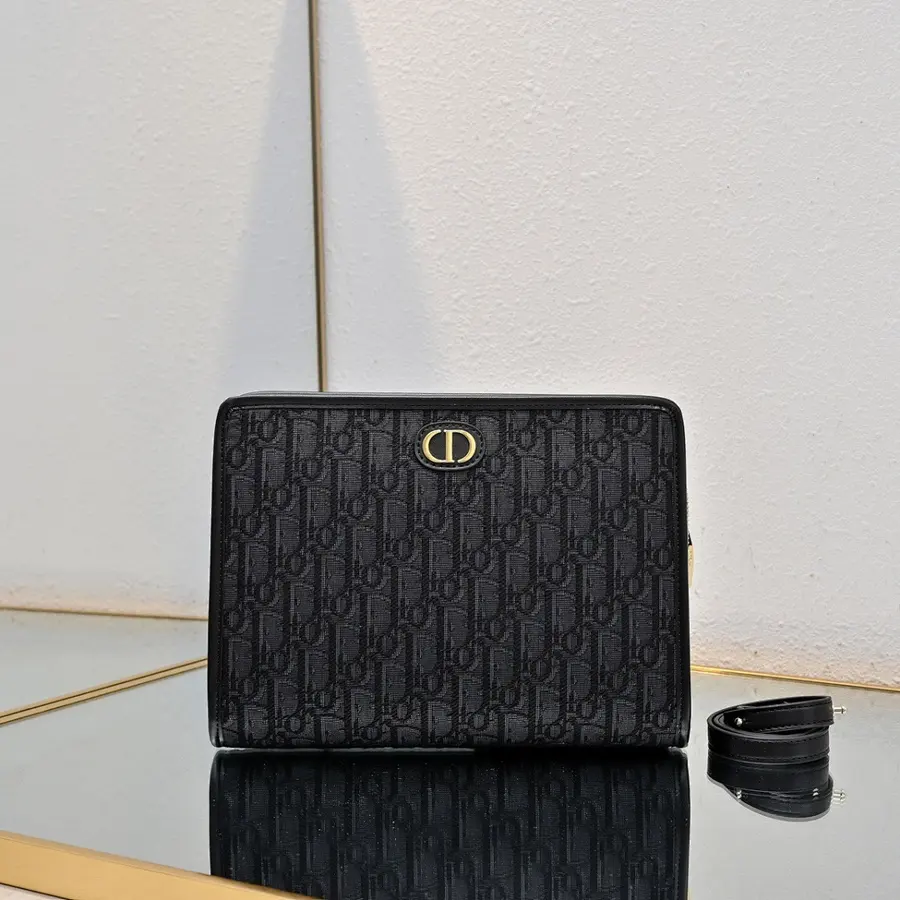 ディオール（DIOR） クラッチバッグ レザー メンズ｜新品 F2DF62BEの商品画像