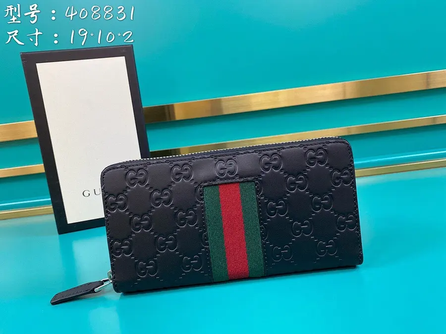 グッチ（GUCCI） ロングウォレット 新品 メンズ レザー｜F4F42A19