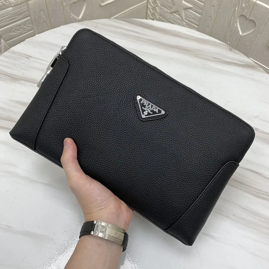 PRADA プラダ（PRADA） クラッチバッグ 新品 メンズ レザー｜F68594AB