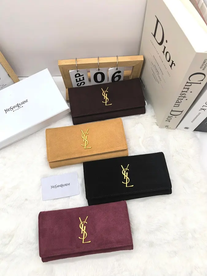 サンローラン（SAINT LAURENT） ロングウォレット 新品 レディース 収納しやすい｜F95C5656