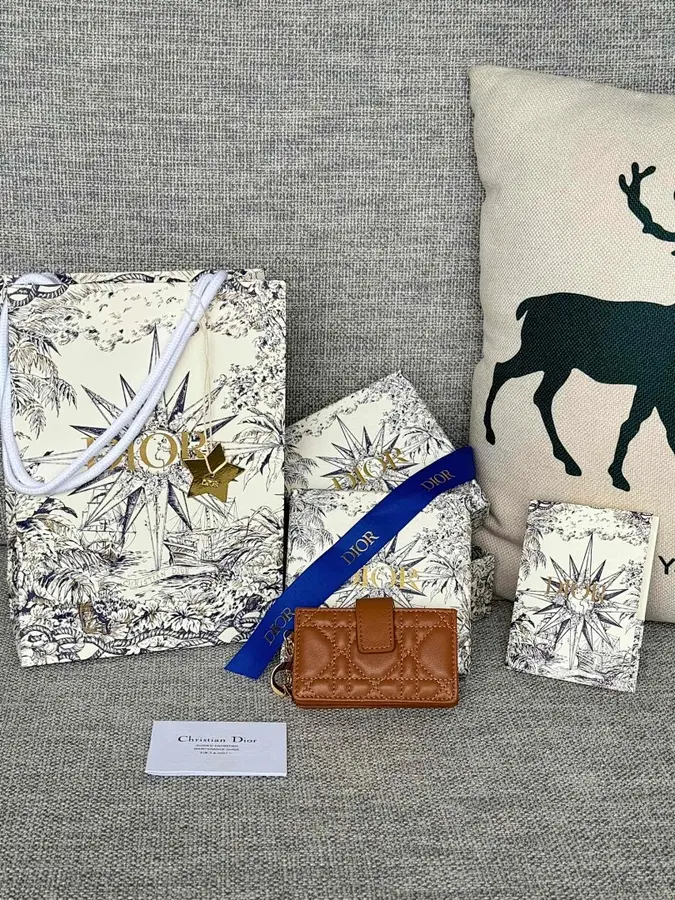 ディオール（DIOR） 男女兼用 カードケース スリム｜新品 FB16671E
