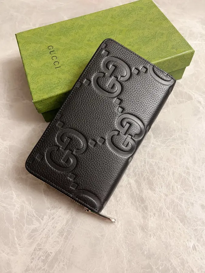 GUCCI グッチ（GUCCI） レザー ロングウォレット メンズ｜新品 FB23C8DF